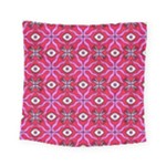 Abstract Illustration With Eyes Square Tapestry (Small)