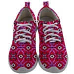 Abstract Illustration With Eyes Mens Athletic Shoes