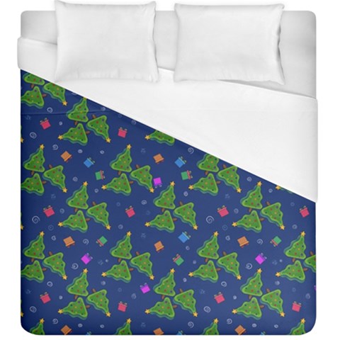 Christmas Trees Duvet Cover (King Size) from ArtsNow.com