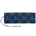 Christmas Trees Roll Up Canvas Pencil Holder (M)