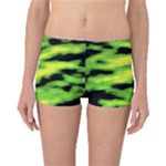 Green  Waves Abstract Series No12 Boyleg Bikini Bottoms