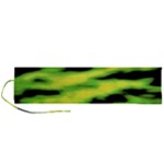 Green  Waves Abstract Series No12 Roll Up Canvas Pencil Holder (L)