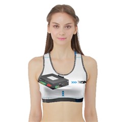 Sports Bra with Border 