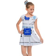 Kids  Cap Sleeve Dress 