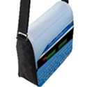 Flap Closure Messenger Bag (L) 