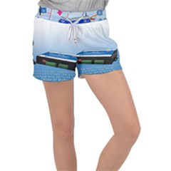 Women s Velour Lounge Shorts 