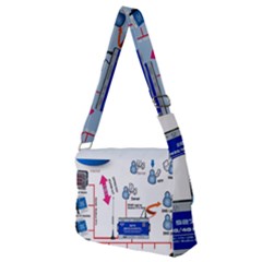 Full Print Messenger Bag (M) 