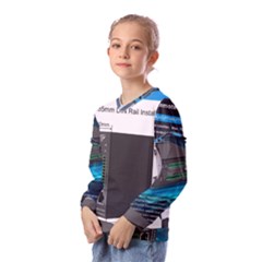 Kids  Long Sleeve T-Shirt with Frill  