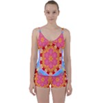 Digitalart Tie Front Two Piece Tankini