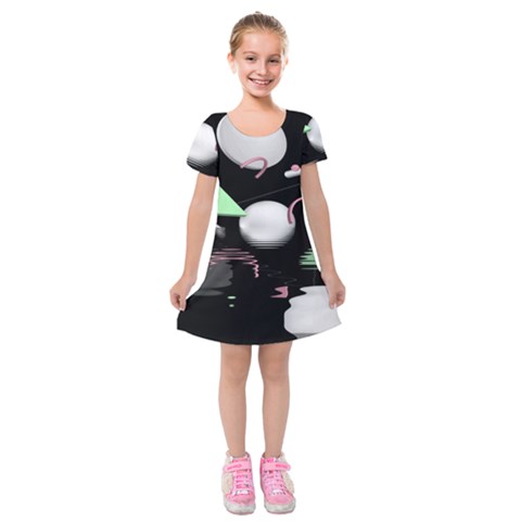Digitalart Kids  Short Sleeve Velvet Dress from ArtsNow.com