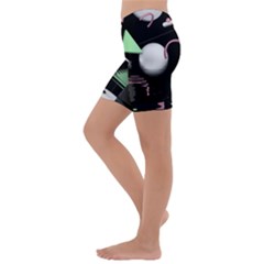 Kids  Lightweight Velour Capri Yoga Leggings 