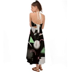 Halter Tie Back Dress  