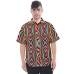 Digital Illusion Men s Short Sleeve Shirt