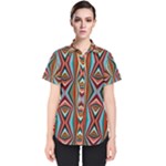 Digital Illusion Women s Short Sleeve Shirt