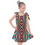 Digital Illusion Kids  Tie Up Tunic Dress