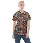 Digital Illusion Women s Short Sleeve Pocket Shirt