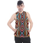 Digital Illusion Men s Sleeveless Hoodie