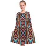 Digital Illusion Kids  Midi Sailor Dress