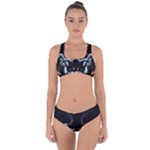 Digital Illusion Criss Cross Bikini Set