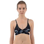 Digital Illusion Wrap Around Bikini Top