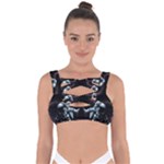 Digital Illusion Bandaged Up Bikini Top