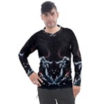 Digital Illusion Men s Pique Long Sleeve Tee