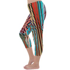 Capri Winter Leggings  Back