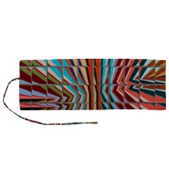 Digital Illusion Roll Up Canvas Pencil Holder (M) from ArtsNow.com