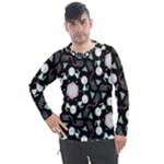 Digital Illusion Men s Pique Long Sleeve Tee