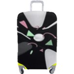 Digital Illusion Luggage Cover (Large)