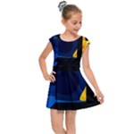 Digital Illusion Kids  Cap Sleeve Dress