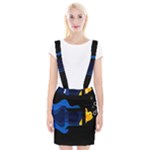 Digital Illusion Braces Suspender Skirt