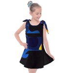 Digital Illusion Kids  Tie Up Tunic Dress
