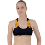 Digital Illusion Criss Cross Racerback Sports Bra