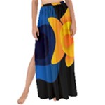 Digital Illusion Maxi Chiffon Tie-Up Sarong