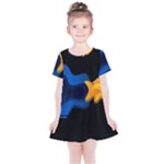 Digital Illusion Kids  Simple Cotton Dress