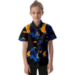 Digital Illusion Kids  Short Sleeve Shirt