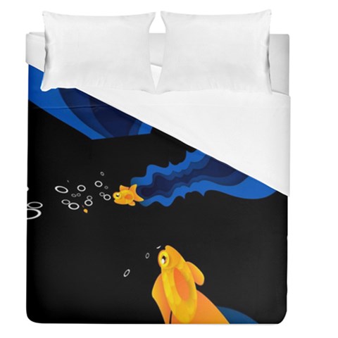 Digital Illusion Duvet Cover (Queen Size) from ArtsNow.com