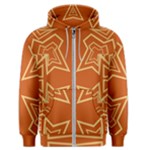 Abstract pattern geometric backgrounds   Men s Zipper Hoodie