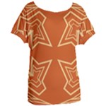 Abstract pattern geometric backgrounds   Women s Oversized Tee