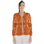 Abstract pattern geometric backgrounds   Women s Windbreaker