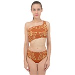 Abstract pattern geometric backgrounds   Spliced Up Two Piece Swimsuit