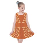Abstract pattern geometric backgrounds   Kids  Summer Dress