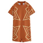 Abstract pattern geometric backgrounds   Kids  Boyleg Half Suit Swimwear