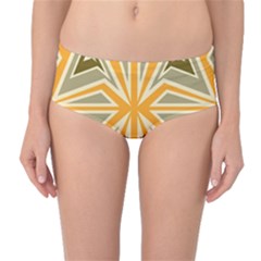 Mid-Waist Bikini Bottoms 