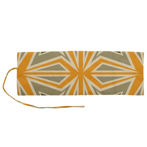 Abstract pattern geometric backgrounds   Roll Up Canvas Pencil Holder (M) from ArtsNow.com