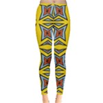 Abstract pattern geometric backgrounds   Inside Out Leggings
