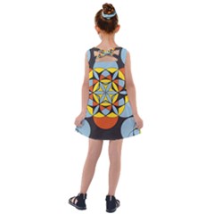 Kids  Cross Back Dress 