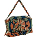 Abstract pattern geometric backgrounds   Canvas Crossbody Bag