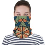 Abstract pattern geometric backgrounds   Face Seamless Bandana (Adult)